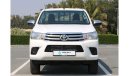 تويوتا هيلوكس DLX-E 2.4L | 4X4 | DIESEL | MANUAL | EXPORT ONLY | GCC SPECS