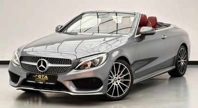 مرسيدس بنز C 200 كوبيه 2018 Mercedes-Benz C200 Cabriolet, 1 Year Unlimited KM Warranty, Full Service History, GCC