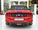 Ford Mustang EXCELLENT DEAL for our Ford Mustang ECOBOOST Convertible ( 2020 Model ) in Red Color American Specs