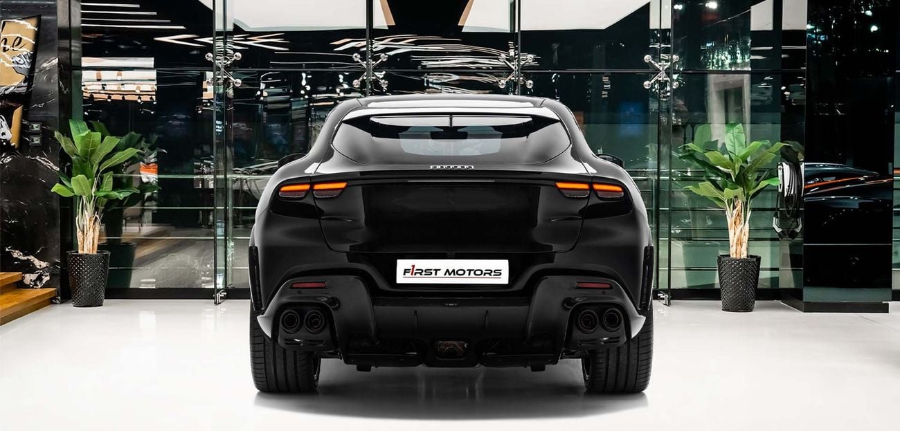 Ferrari Purosangue 6.5L V-12 Naturally Aspirated Engine