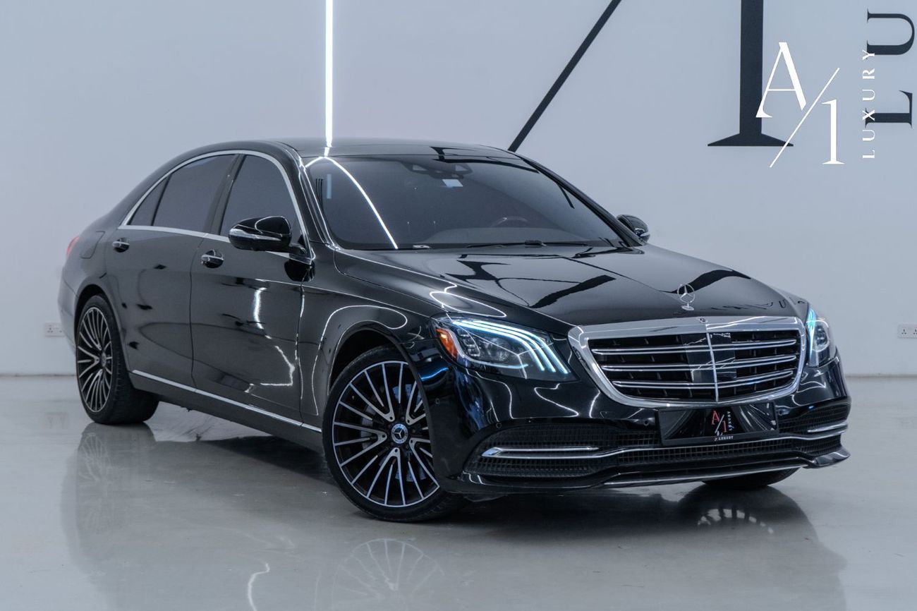 مرسيدس بنز S 560 Std 4.0L (463 HP) 2020 Mercedes Benz S560 LWB, Warranty, Service History, Fully Loaded, Excellent Co