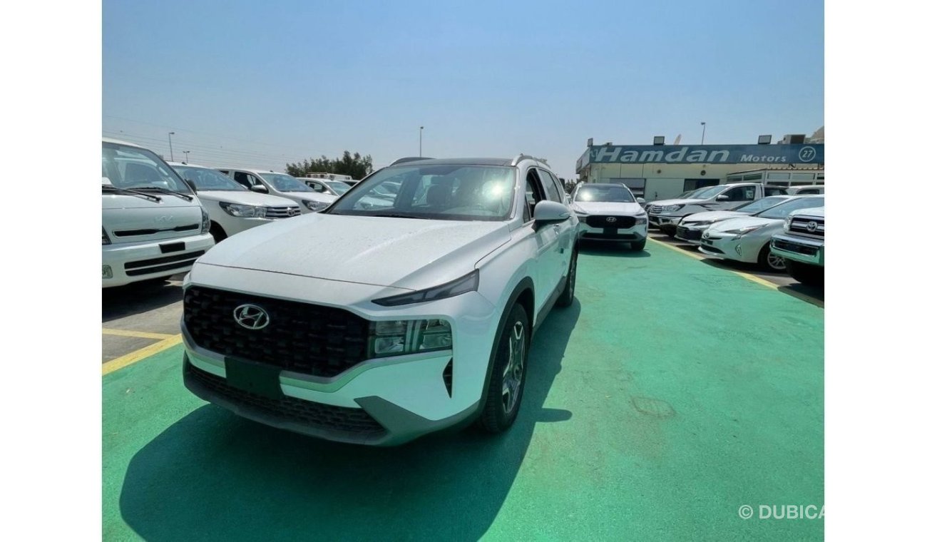 هيونداي سانتا في 3,5 v6   full option with sunroof