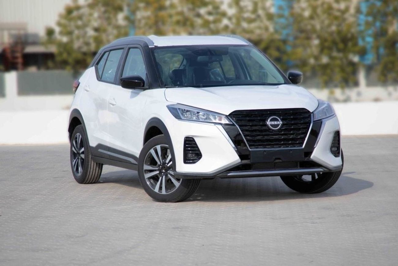 Nissan Kicks 2024 Nissan Kicks 1.6 SV - White Body & Black Roof Inside Black | Export Only