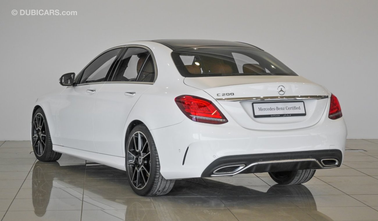 مرسيدس بنز C200 SALOON / Reference: VSB 32737 Certified Pre-Owned