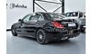Mercedes-Benz C 200 EXCELLENT DEAL for our Mercedes Benz C200 ( 2017 Model ) in Black Color GCC Specs