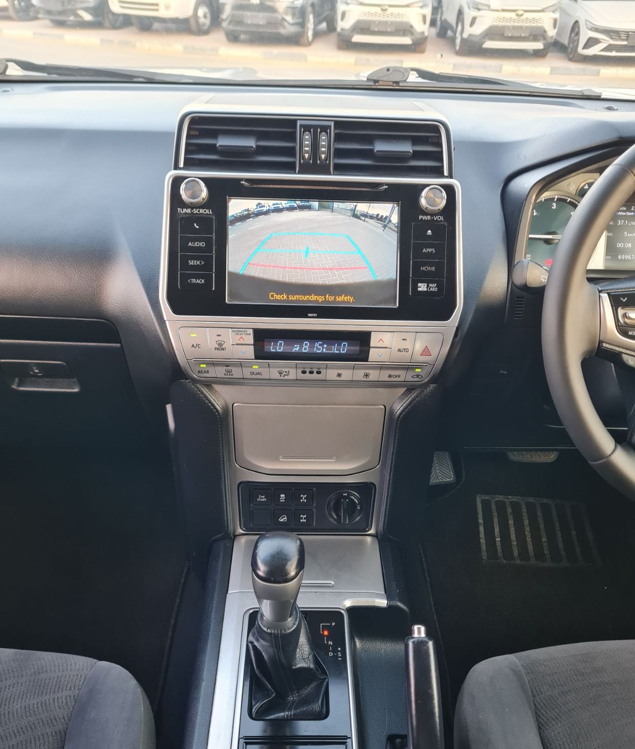 Toyota Prado *Toyota Land cruiser Prado*   Right Hand Drive Model: *2018* Push button start,  Engine: V4/ 2.8L