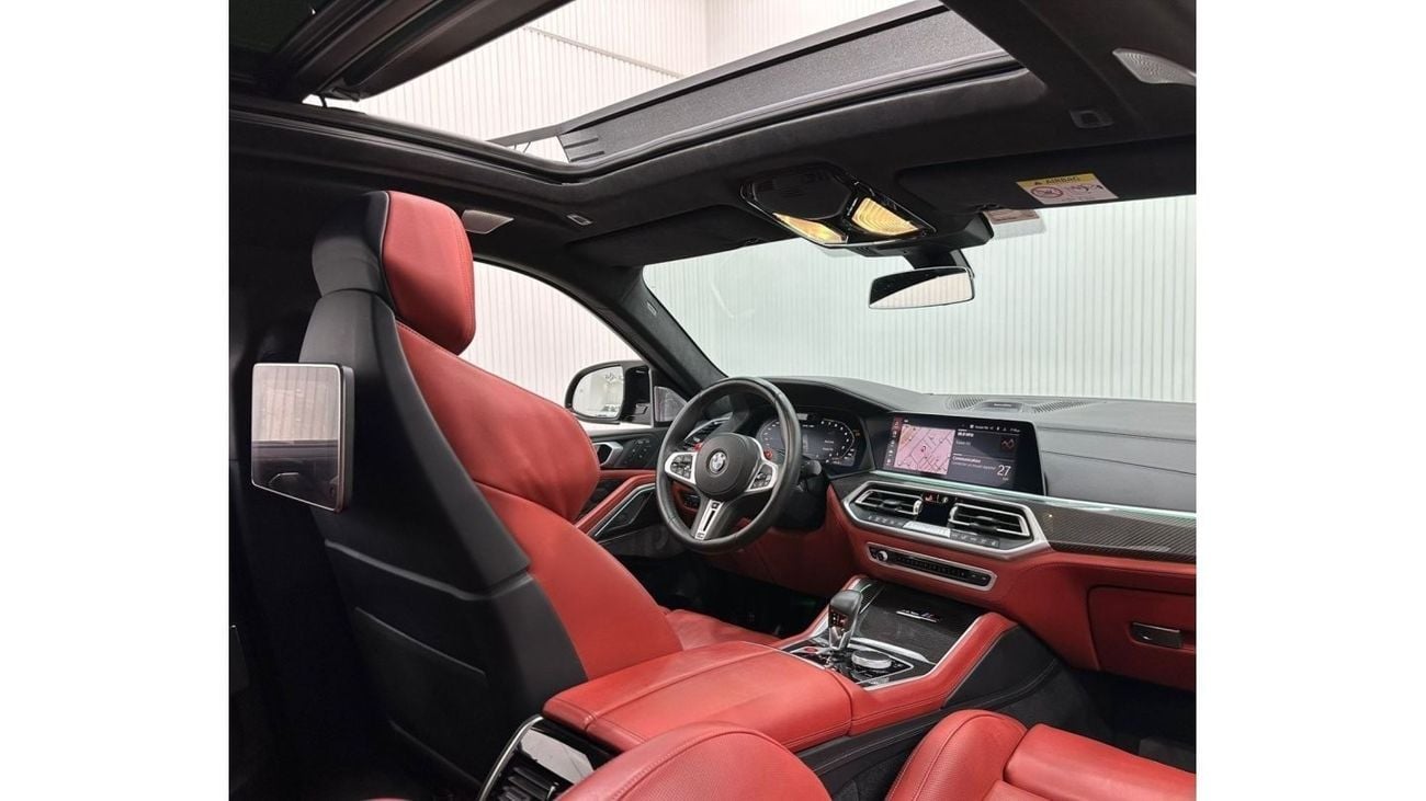 بي أم دبليو X6 M 2021 BMW X6M Competition, October 2024 BMW Warranty, Full Service History, Full Options, GCC
