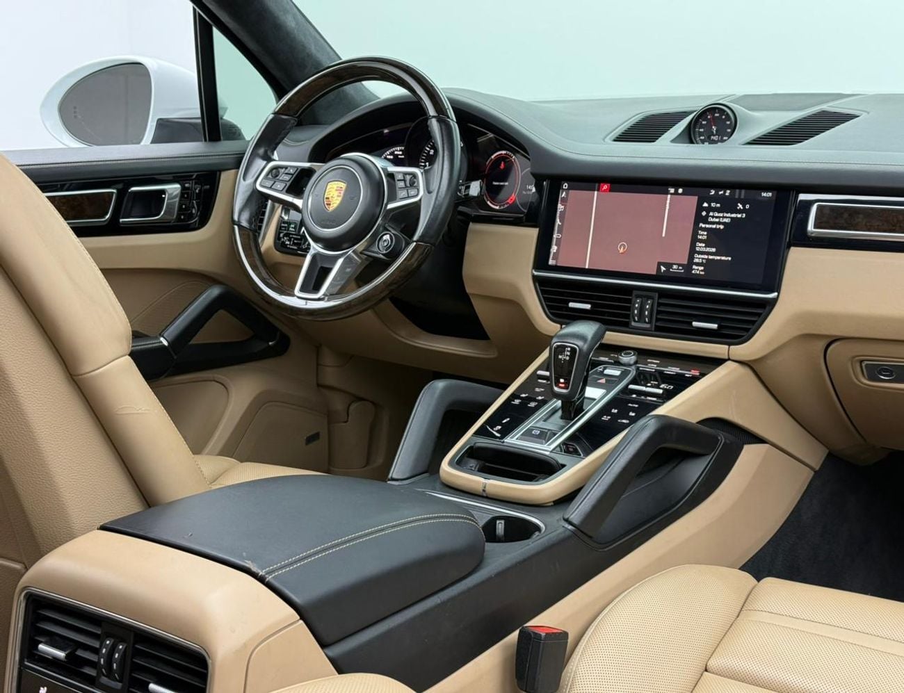 بورش كايان S 2.9L (440 HP) 2018 Porsche Cayenne S, Full Porsche Service History, Sport Chrono Package, Excellen