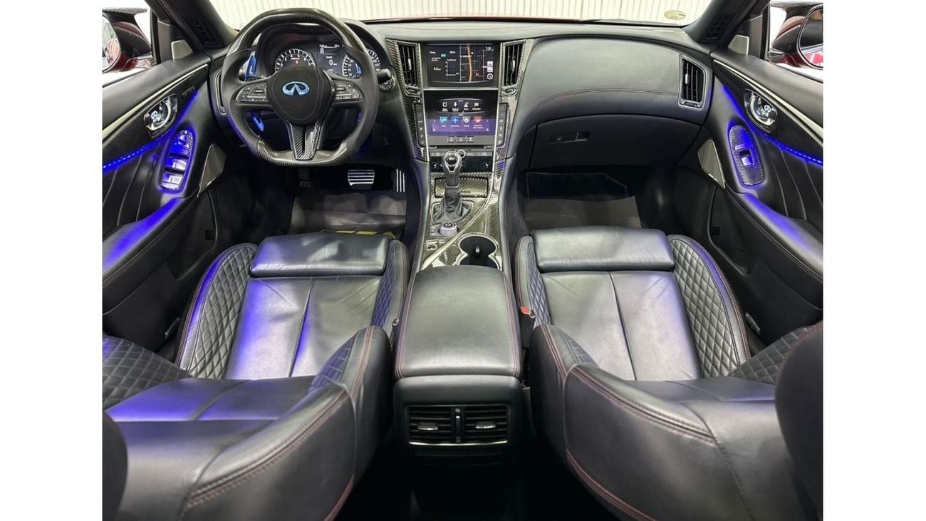 Infiniti Q50 2018 Infiniti Q50 S Redsport, Warranty, Full Service History, Carbon Fiber Package, GCC