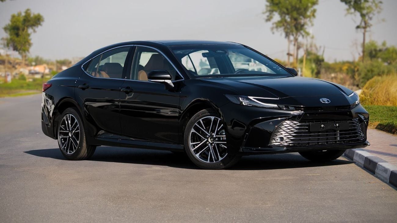 Toyota Camry GLE 2.5L - Black Inside Yellow Brown | Export Only
