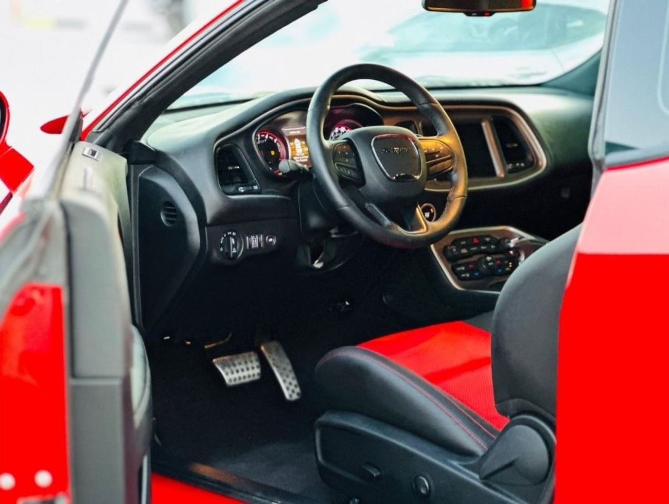 Dodge Challenger SRT ScatPack | Monthly AED 2060/- | 0% DP | Touch Screen | Rear View Camera | # 60231