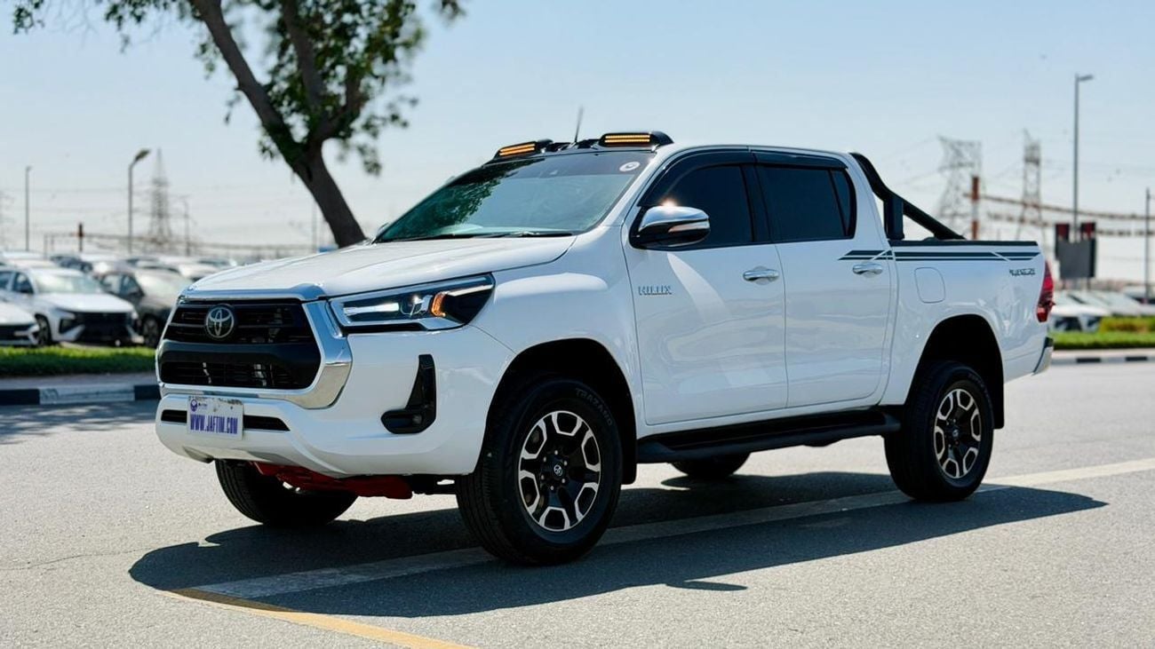 Toyota Hilux 2021| 2.8L DIESEL ENGINE | AT | RHD | HEAVY SPORTS BAR | ROOF MOUNTED LED LIGHTS | DIGITAL AC | ELEC