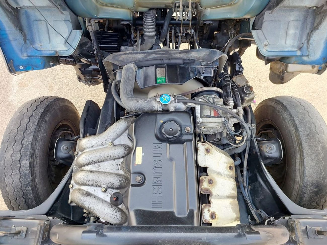 Mitsubishi Fuso Canter MITSUBISHI CANTER DUMPER TRUCK RHD 1995 MODEL 4.6 L DIESEL MANUAL(PM00305)