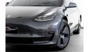 تيسلا موديل 3 2021 Tesla Model 3 Long Range Dual Motor / Tesla Warranty / Auto Pilot