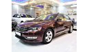 Volkswagen Passat Volkswagen Passat 2013 Model!! in Burgundy Color! GCC Specs