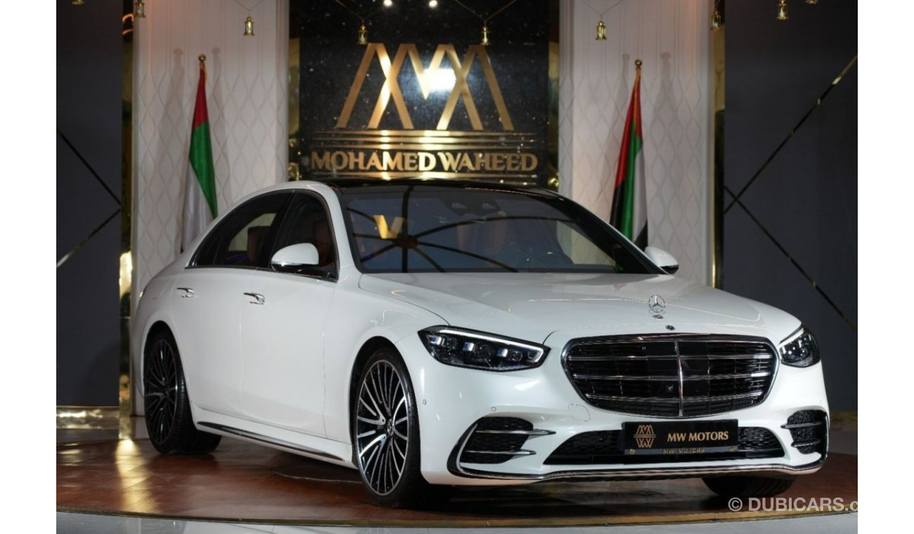 مرسيدس بنز S 500 Mercedes-Benz S 500 | 2023 GCC 5400km | 5 Years Warranty | AMG | Panoramic