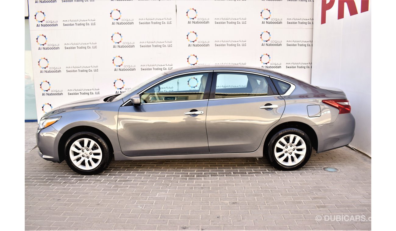 Nissan Altima AED 1233 PM | 0% DP | 2.5L S 2018 GCC WARRANTY