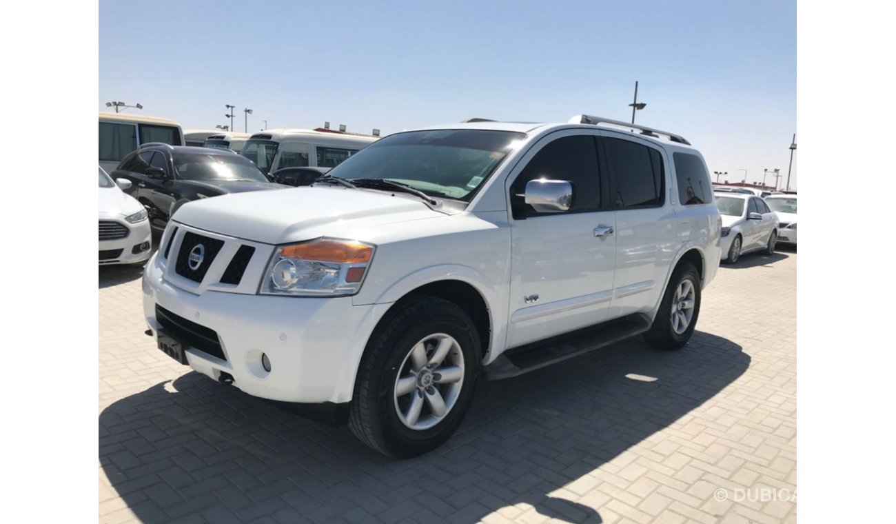 Nissan Armada ‏نيسان أرمادا موديل 2009 se ‏فتحة سقف بحالة ممتازة خليجي