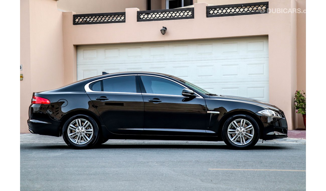 Jaguar XF Luxury 2013 GCC under Warranty with Zero Down-Payment.