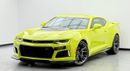 Chevrolet Camaro ZL1 6.2L 2020 Chevrolet Camaro ZL1, Warranty, Full Service History, Very Low Km, Excellent Condition