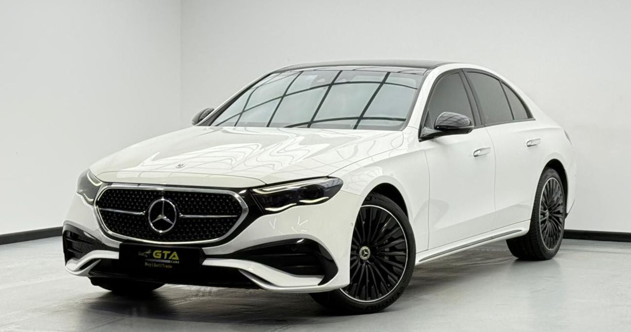 Mercedes-Benz E 450 2024 Mercedes E450 4MATIC ,Gargash Warranty+Full Service History , GCC Spec