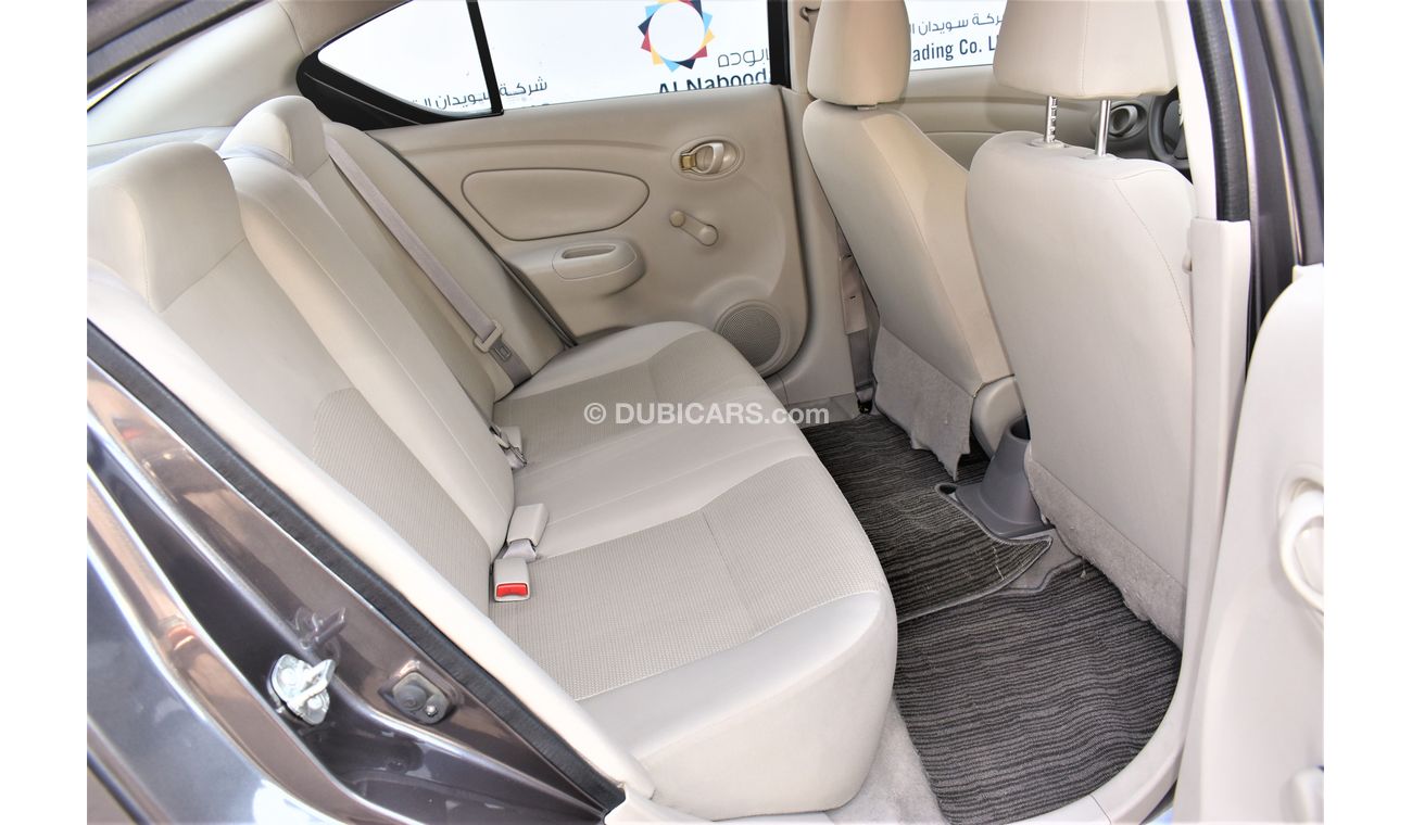 Nissan Sunny 1.5L SV 2018 GCC SPECS WITH REAR PARKING SENSOR