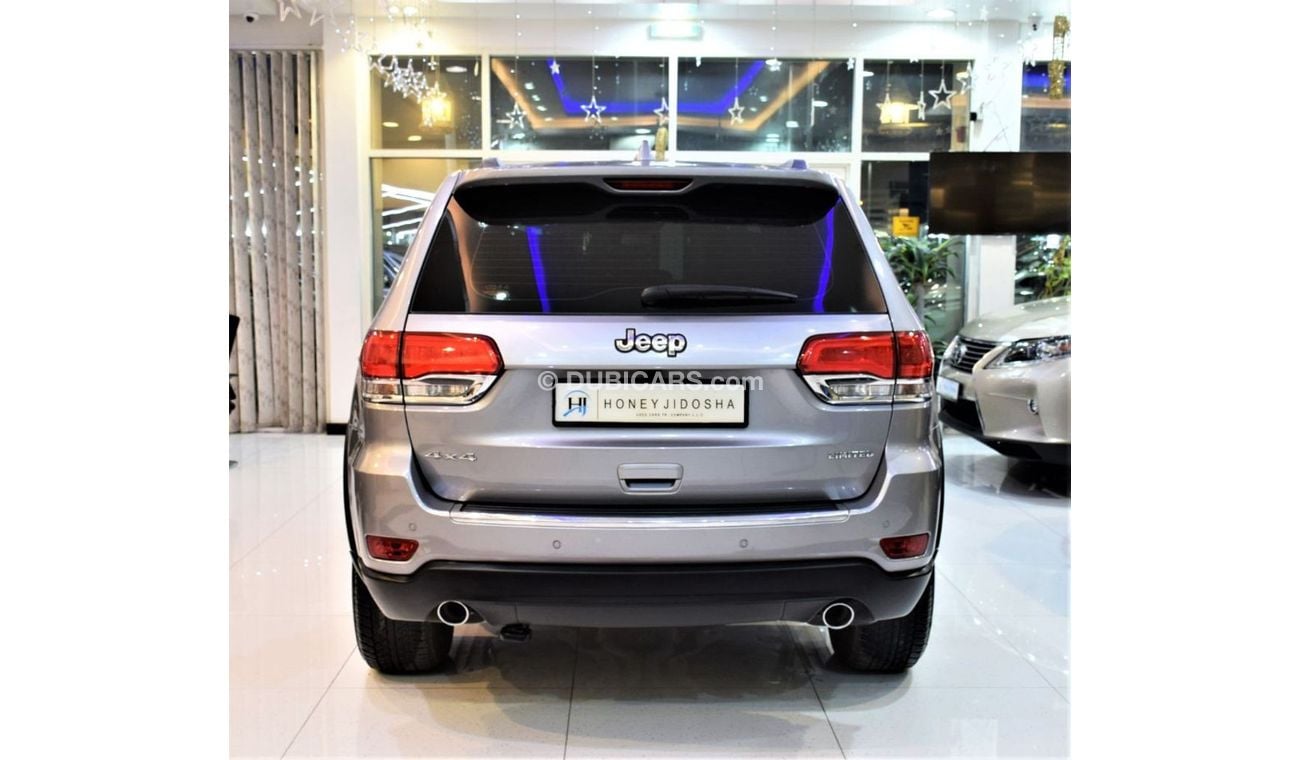 جيب جراند شيروكي ORIGINAL PAINT ( صبغ وكاله ) Jeep Grand Cherokee 4x4 LIMITED 2017 Model! GCC