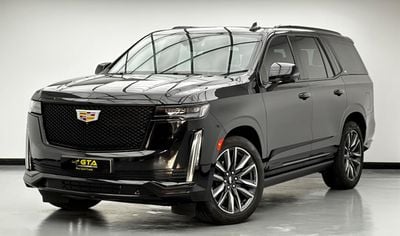 كاديلاك إسكالاد 2022 Cadillac Escalade Sports, Full Option, 36 Speakers, March/2027 Cadillac Warranty, FSH, GCC