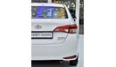 Toyota Yaris EXCELLENT DEAL for our Toyota Yaris 1.5L ( 2019 Model ) in White Color GCC Specs