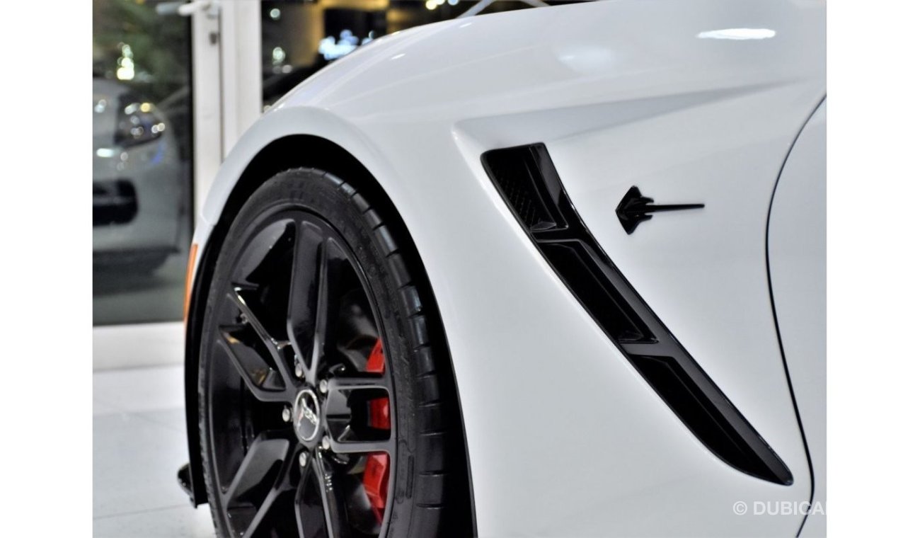 Chevrolet Corvette EXCELLENT DEAL for our Chevrolet Corvette C7 Stingray ( 2015 Model ) in White Color GCC Specs