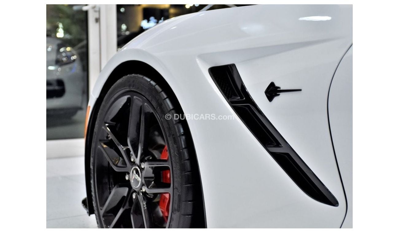 شيفروليه كورفت EXCELLENT DEAL for our Chevrolet Corvette C7 Stingray ( 2015 Model ) in White Color GCC Specs