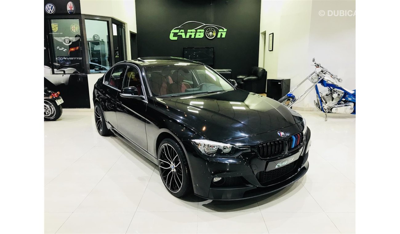 BMW 330i - 2017 - ONE YEAR WARRANTY - ( 1360 AED PER MONTH )