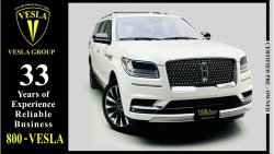 Lincoln Navigator *AL TAYER CAR + SPECIAL INTERIORS + PEARL WHITE / GCC / 2019 / UNLIMITED MILEAGE WARRANTY / 2,820DHS