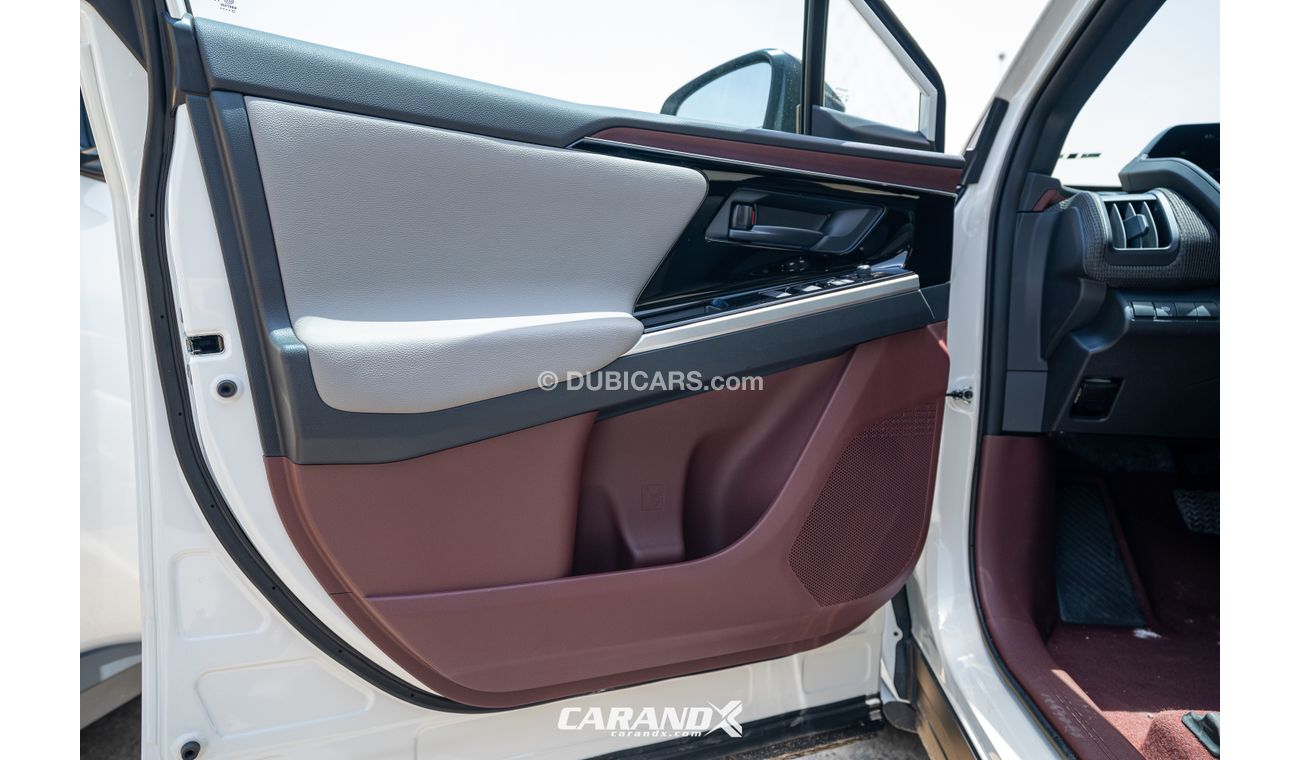 Toyota bZ4X White/Beige Interior 2022