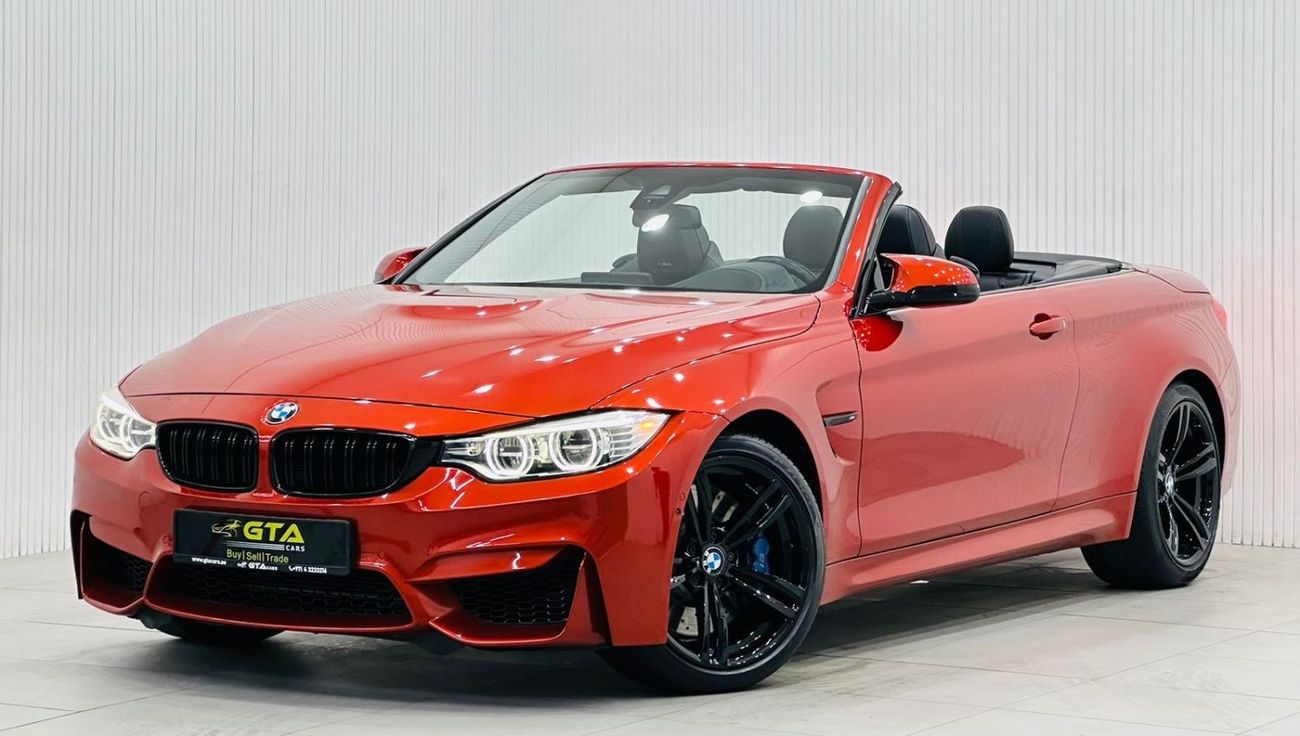 BMW M4 Std 2015 BMW M4 Convertible, December 2024 BMW Service Package, Low Kms, GCC