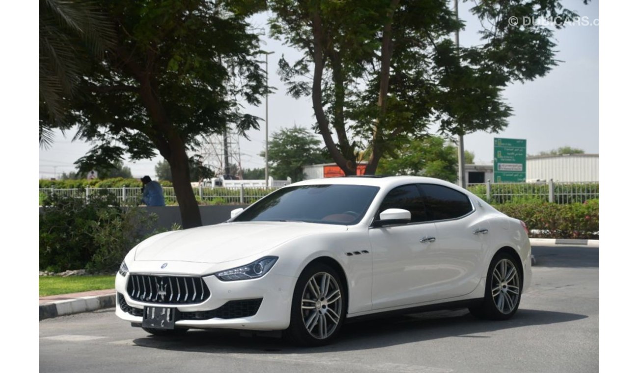 Maserati Ghibli 2019 - V6 - GCC SPECS - DEALER WARRANTY - BANK LOAN 0 DOWNPAYMENT