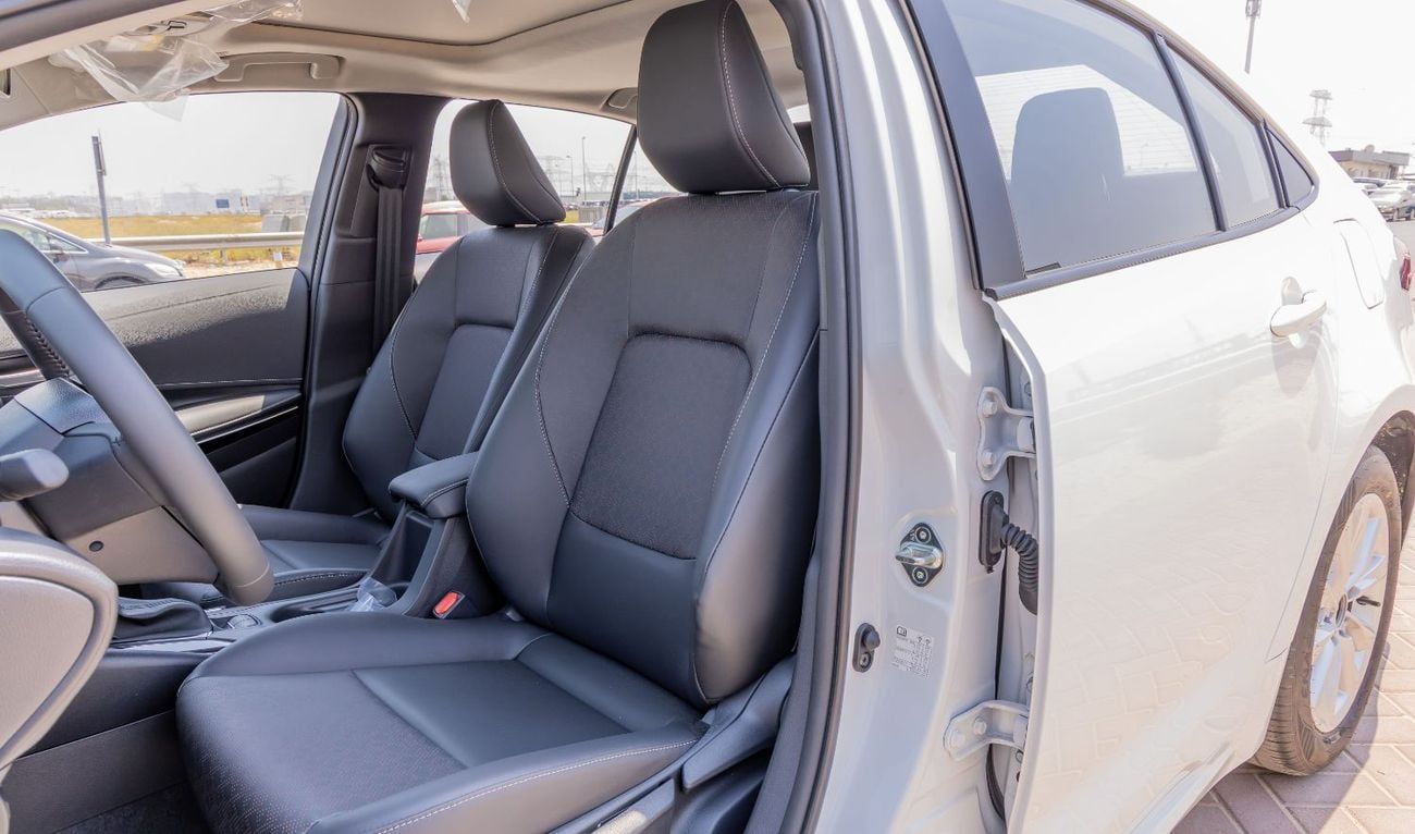 تويوتا كورولا Toyota Corolla 1.8L Intelligent Electric Hybrid Dual Engine Elite Edition - White - 2025 (Export)