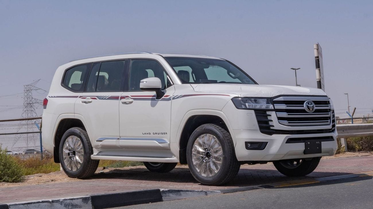 تويوتا لاند كروزر 2025 Toyota Land Cruiser 300 GXR 3.3L AT Diesel (White-Black)