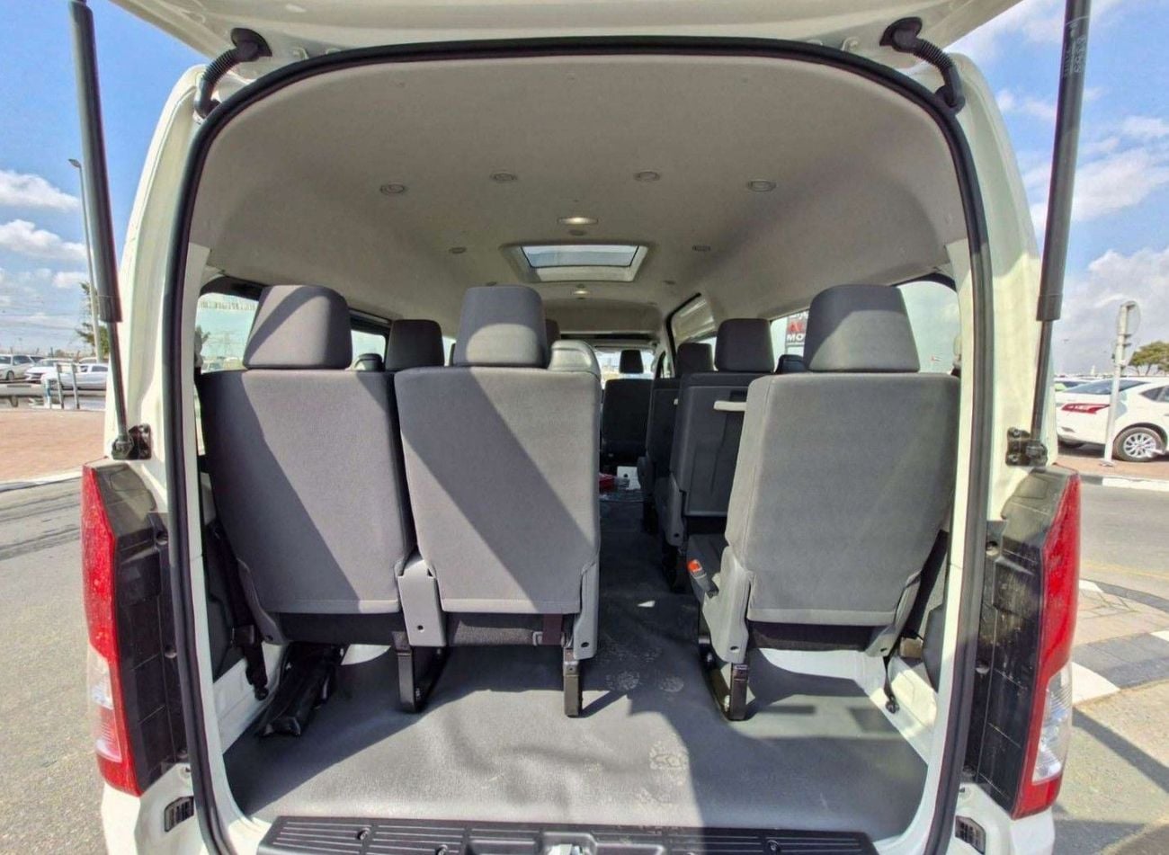 Toyota Hiace GL Toyota Hiace High roof Black pumber 2.8l Diesel M/T with MoonRoof White color 2026 Model