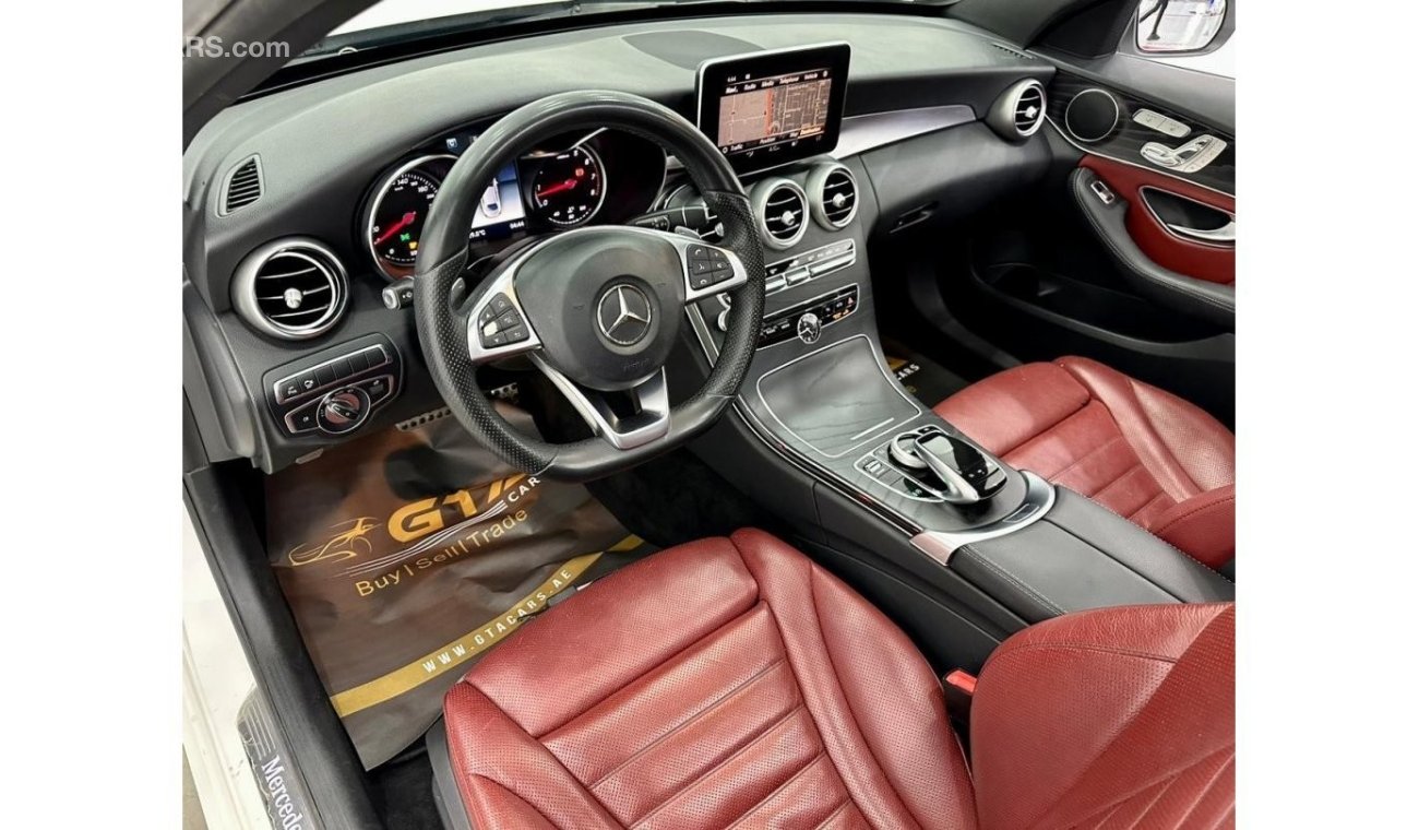 مرسيدس بنز C 200 2018 Mercedes-Benz C200 Premium, Warranty, Full options, GCC Specs