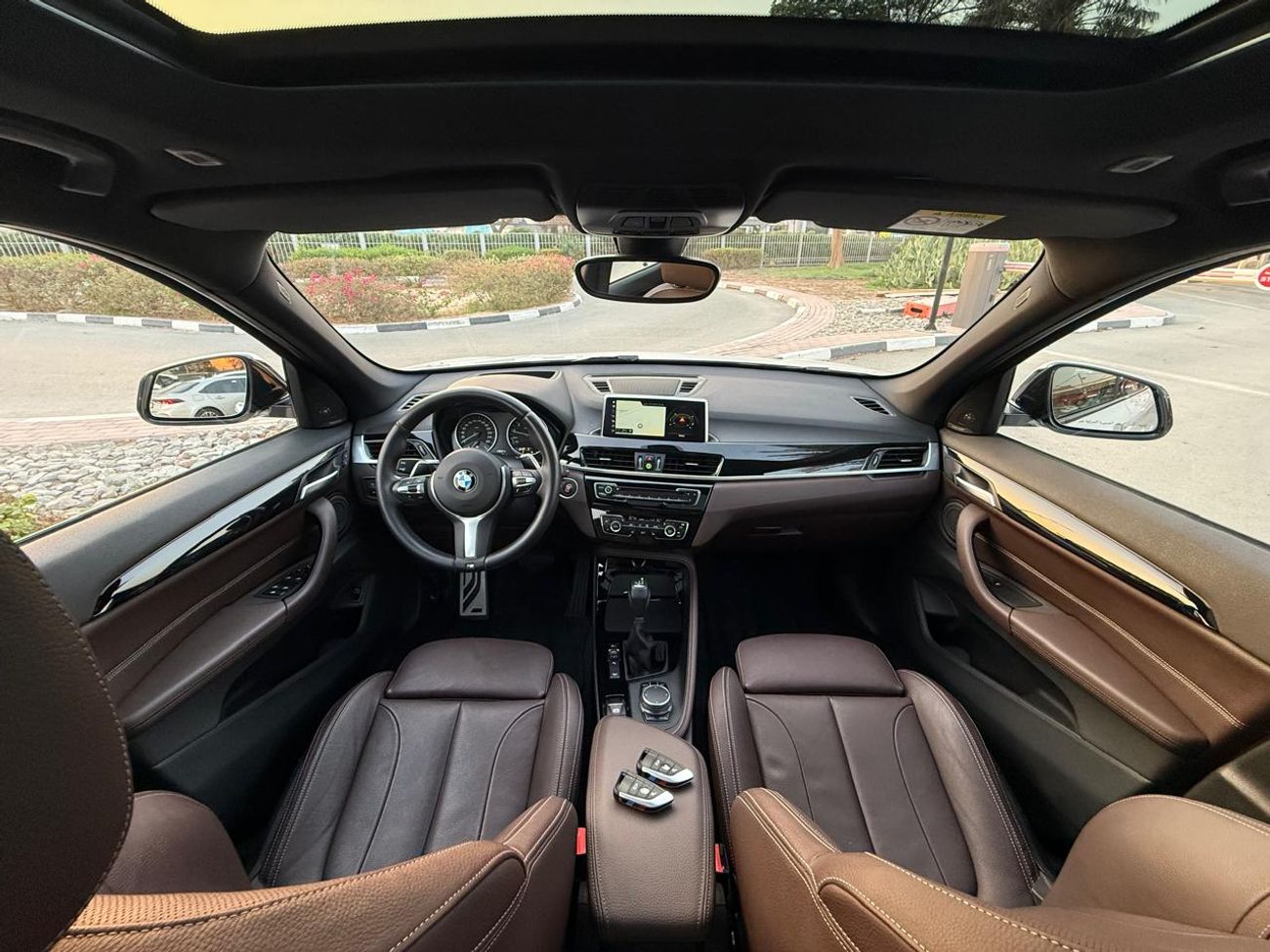 BMW X1 xDrive 25i M Sport 2.0L ONE WEEK OFFER BMW XI 2018 M KIT GCC FULL OPTIONS LOW MILEAGE ORIGINAL PAINT