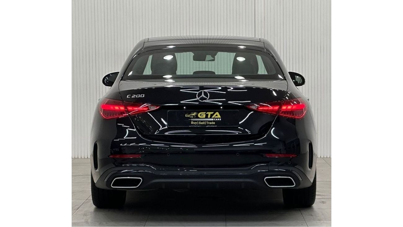 Mercedes-Benz C 200 2023 Mercedes-Benz C200 AMG Premium Plus, July 2028 Mercedes Warranty + Service Pack, GCC