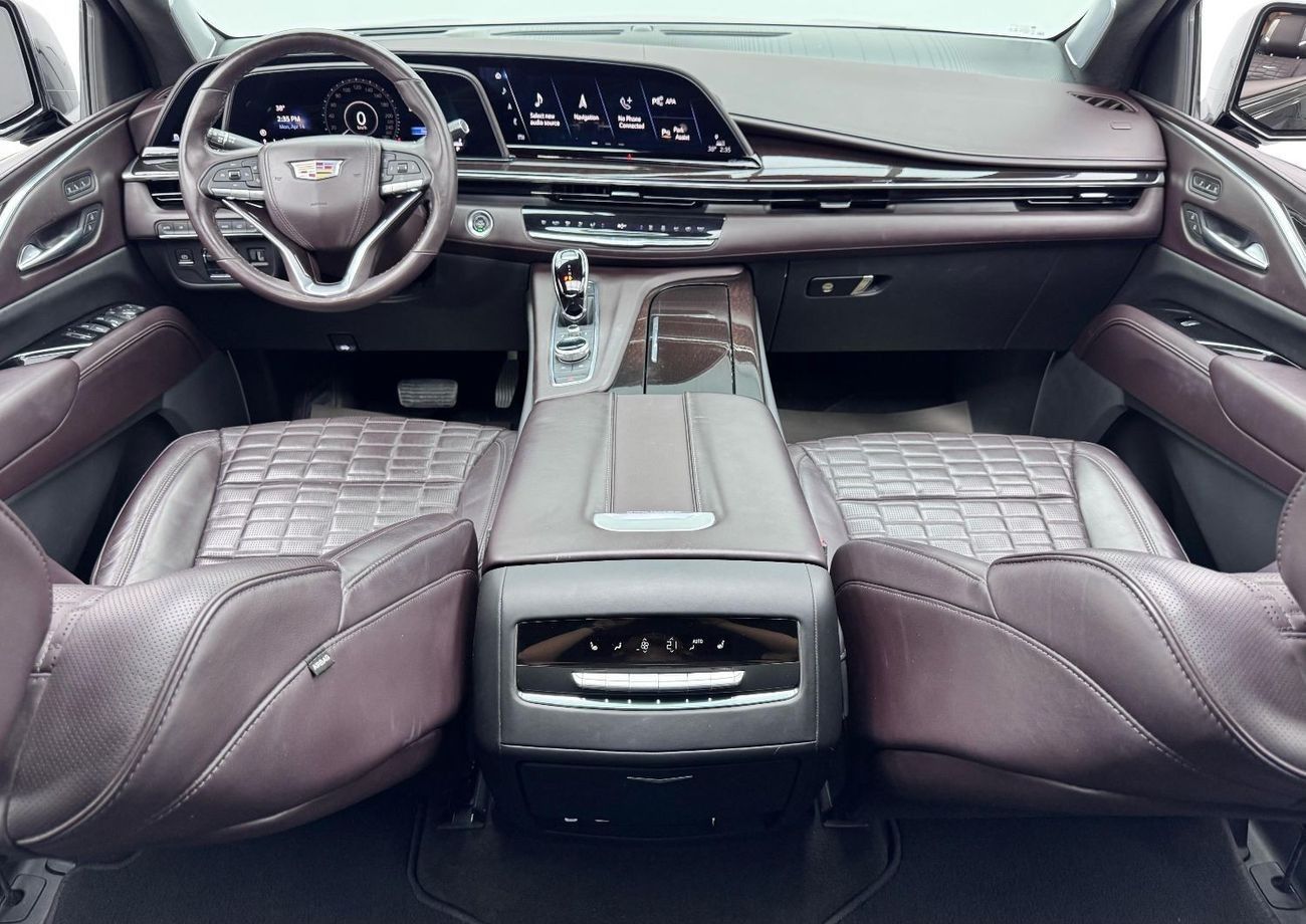 كاديلاك إسكالاد Sport Platinum 6.2L 4WD 2021 Cadillac Escalade 600 Sport, Cadillac Warranty + Service Pack, Fully Lo