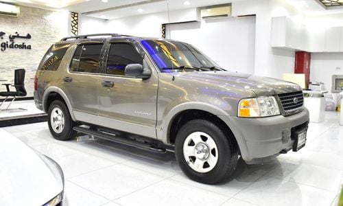 Ford Explorer EXCELLENT DEAL for our Ford Explorer XLS 4x4 ( 2002 Model ) in Grey Color GCC Specs