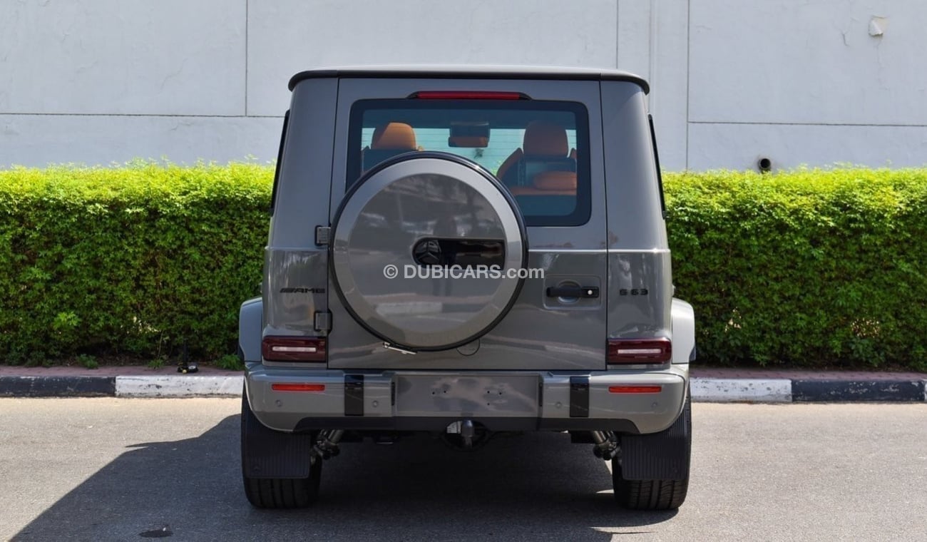 مرسيدس بنز G 63 AMG 2023 MERCEDES-BENZ G63 AMG CARLEX/NARDO GRAY. Local Registration+10%