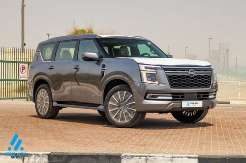 Nissan Patrol LE PLATINUM CITY 2026 GCC 3.5 Twin Turbo | TAN interior | AWD | 9AT | 8 Seater SUV | Export Only