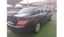 Mercedes-Benz C 180 C180 Gulf 4 cylinder, blue color, cruise control, alloy wheels, leather sensors, fog lights, in exce