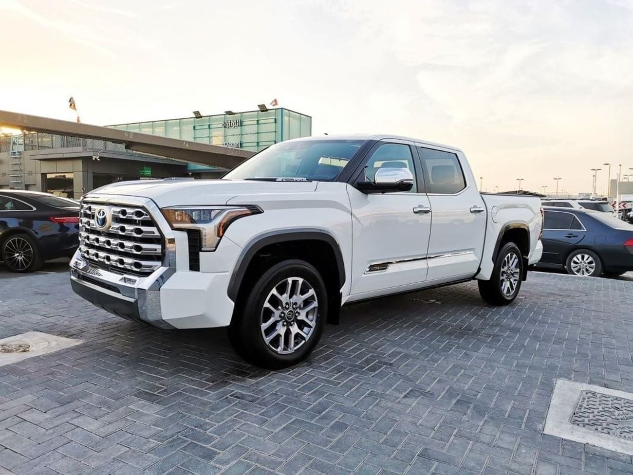تويوتا تاندرا Toyota Tundra 1794 Edition ( Hybrid ) - 2024 - White