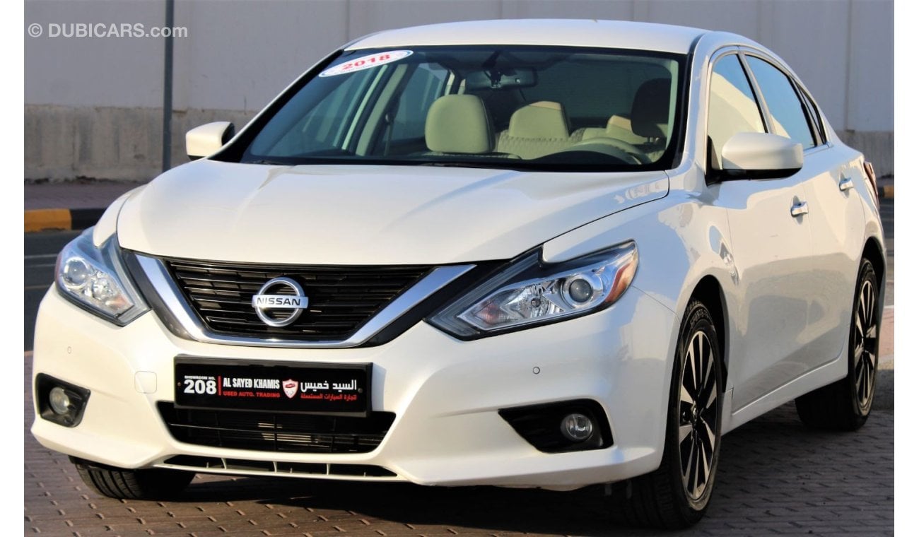 Nissan Altima Nissan Altima 2018 GCC No. 2 in excellent condition without accidents, very clean from inside and ou