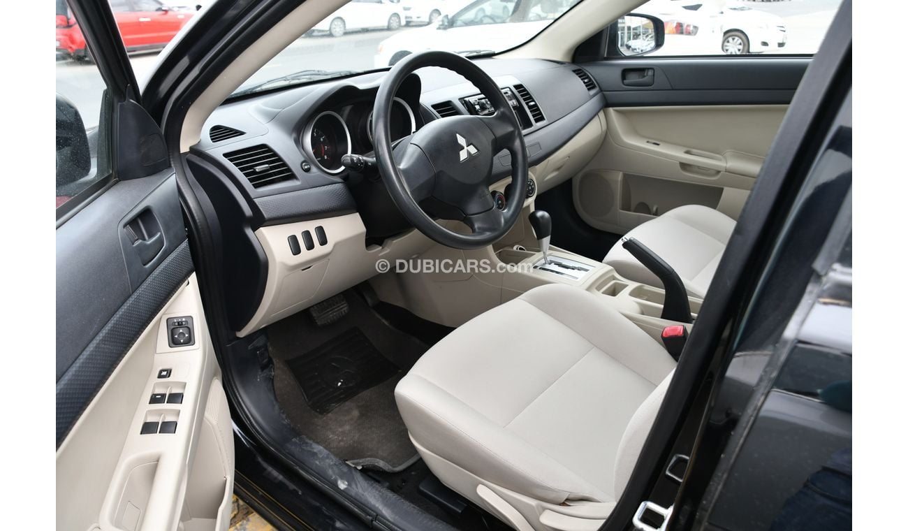 Mitsubishi Lancer 2015 BLACK GCC NO ACCIDENT NO PAINT PERFECT